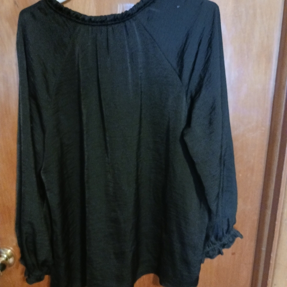 Old navy women's black long sleeve top xxl A-53 - Picture 4 of 5
